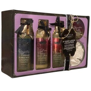 Olivia Grace 5-Piece Bath & Body Gift Set | Botanical Oils & Essential Oils |New